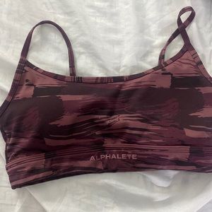 Alphalete sports bra worn once